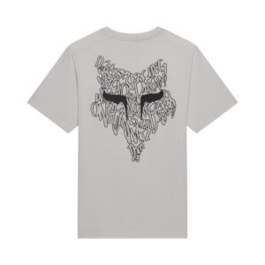 Fox Slowburn Dri-Release Tee Light Grey - Image 2