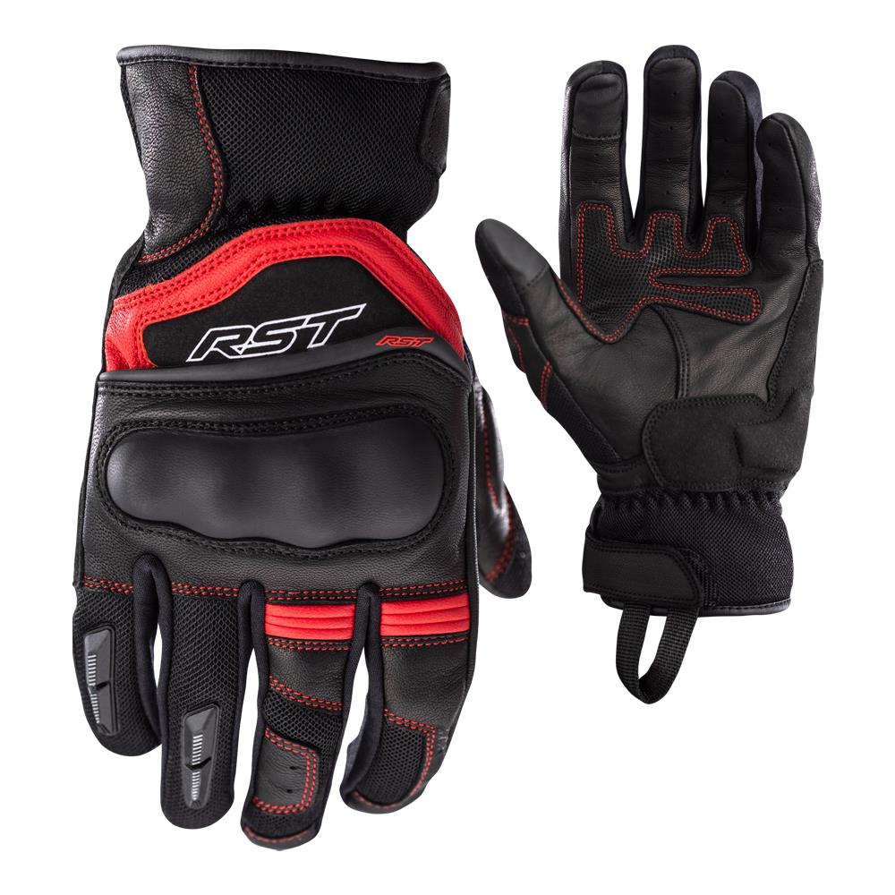 RST Urban Air 3 Mesh CE Road Glove Black/Red - Image 1