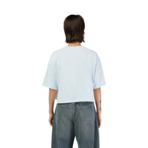 W Wordmark Oversized Crop Tee - Image 1