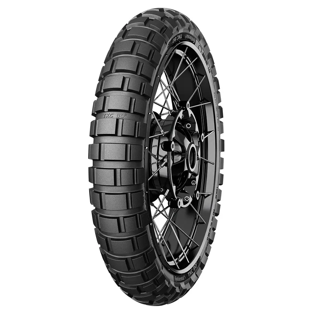 Continental TKC 80² Front Adventure Tyre 90/90x21 Tubeless (Bias)