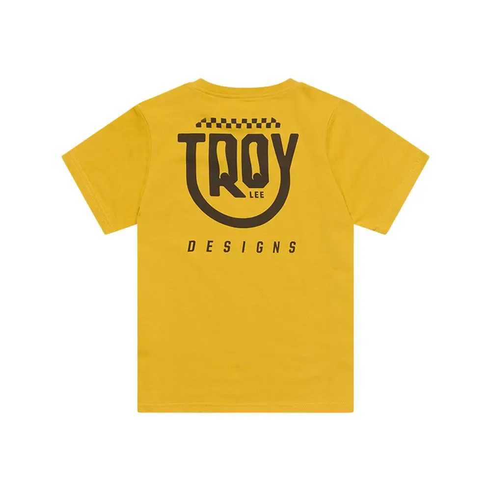 Troy Lee Designs Smiley Tee Youth Golden