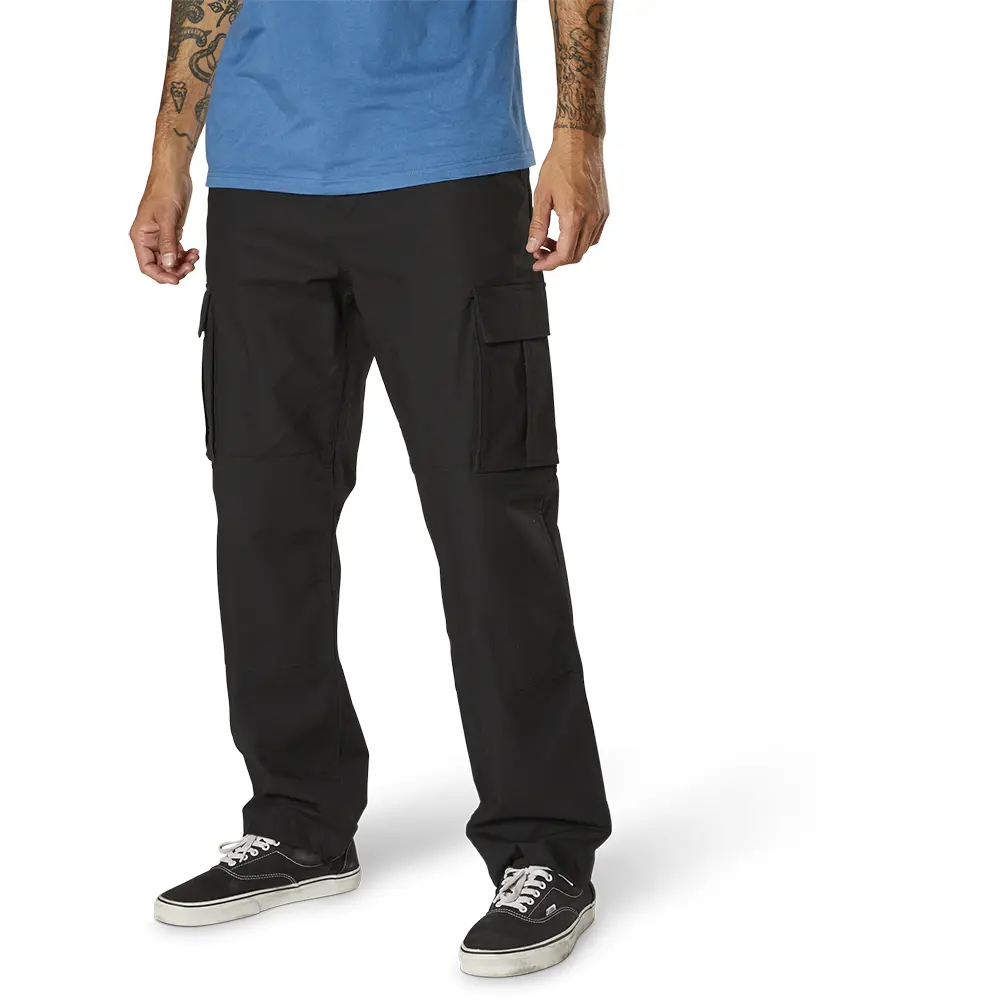 Fox Recon Stretch Black Cargo Pants