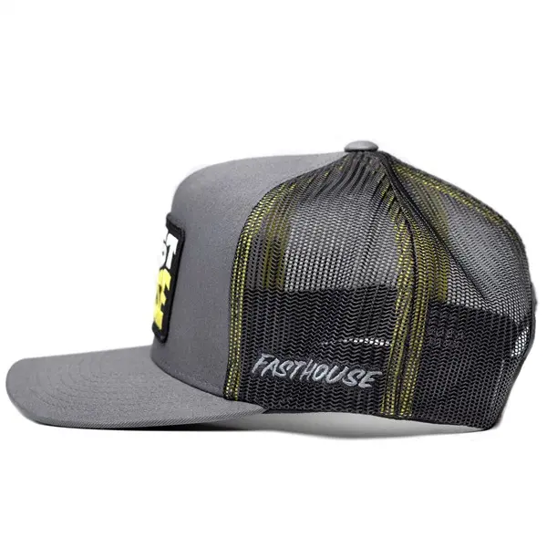 Fasthouse Utopia Hat Charcoal