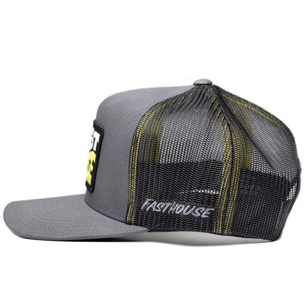 Fasthouse Utopia Hat Charcoal - Image 2