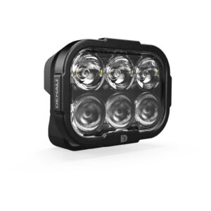 Denali DL6 Driving Light 6-LED Elliptical Hybrid Beam (Pair) - Image 1
