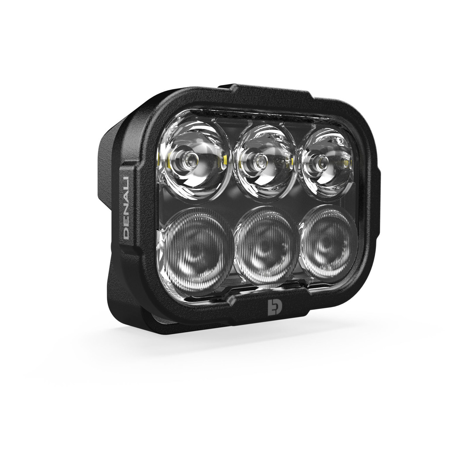 Denali DL6 Driving Light 6-LED Elliptical Hybrid Beam (Pair) - Image 1