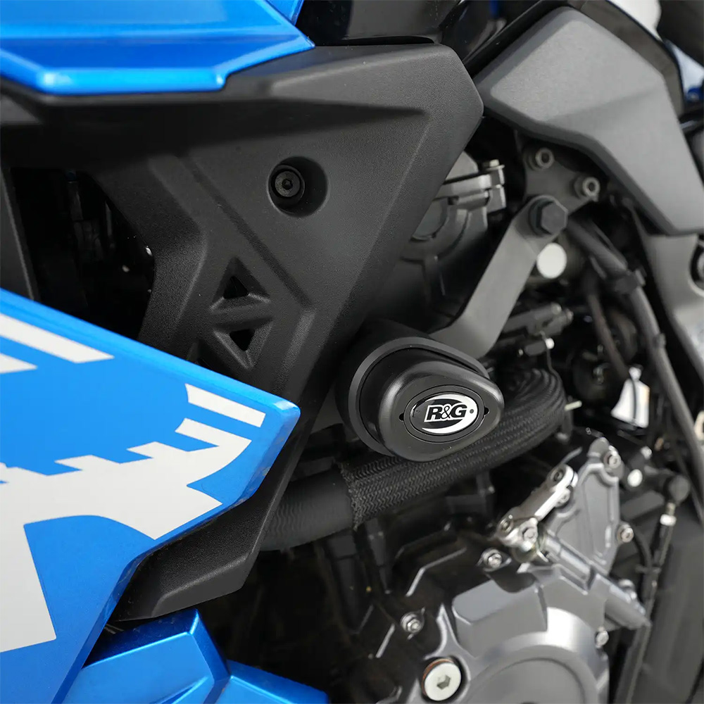 Crash Protectors GSX-8R Aero Style Black 24- R&G - Image 1