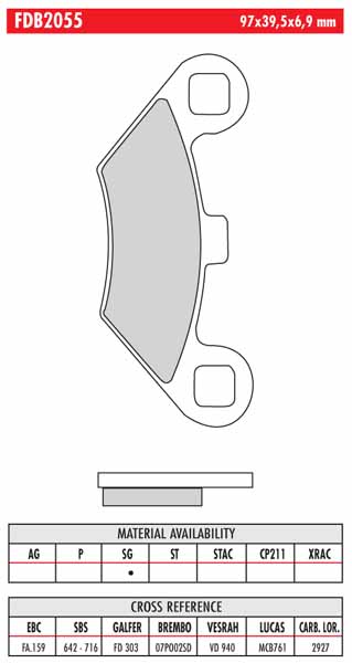 FERODO BRAKE BPADS - Image 87