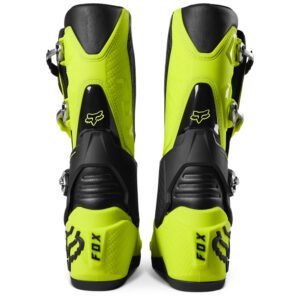 Fox Motion Motocross Boots Flo Yellow - Image 5