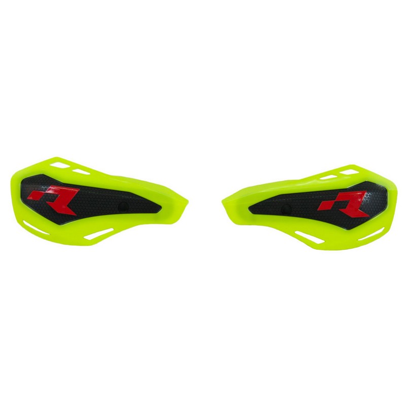 HANDGUARDS RTECH HP1 COVERS ONLY FITS STD KTM & HUSQVARNA OR RTECH MOUNTS FLURO YELLOW - Image 1