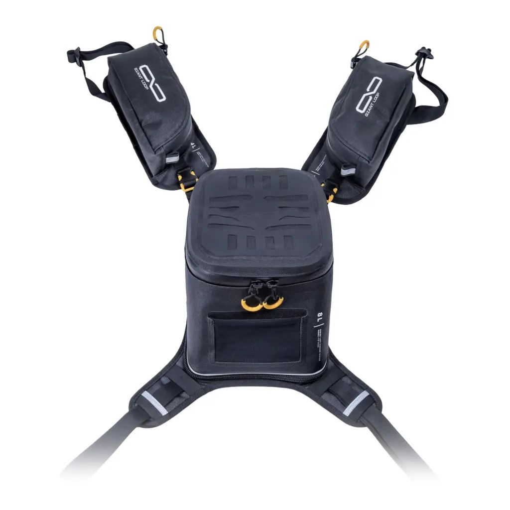 Giant Loop Pannier Pockets (Pair) Black (4L)