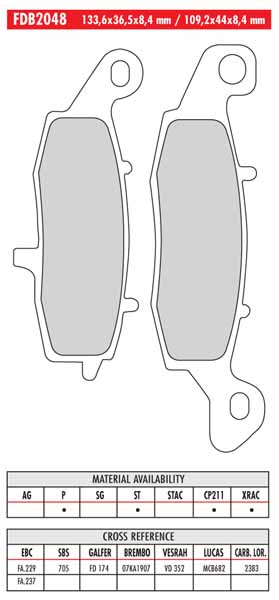FERODO BRAKE BPADS - Image 86