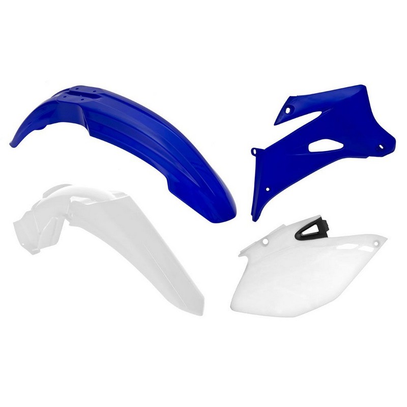 PLASTIC KIT RTECH FRONT &REAR FENDERS SIDEPANELS &RADIATOR SHROUDS WR250F 07-13 WR450F 07-11 - Image 1
