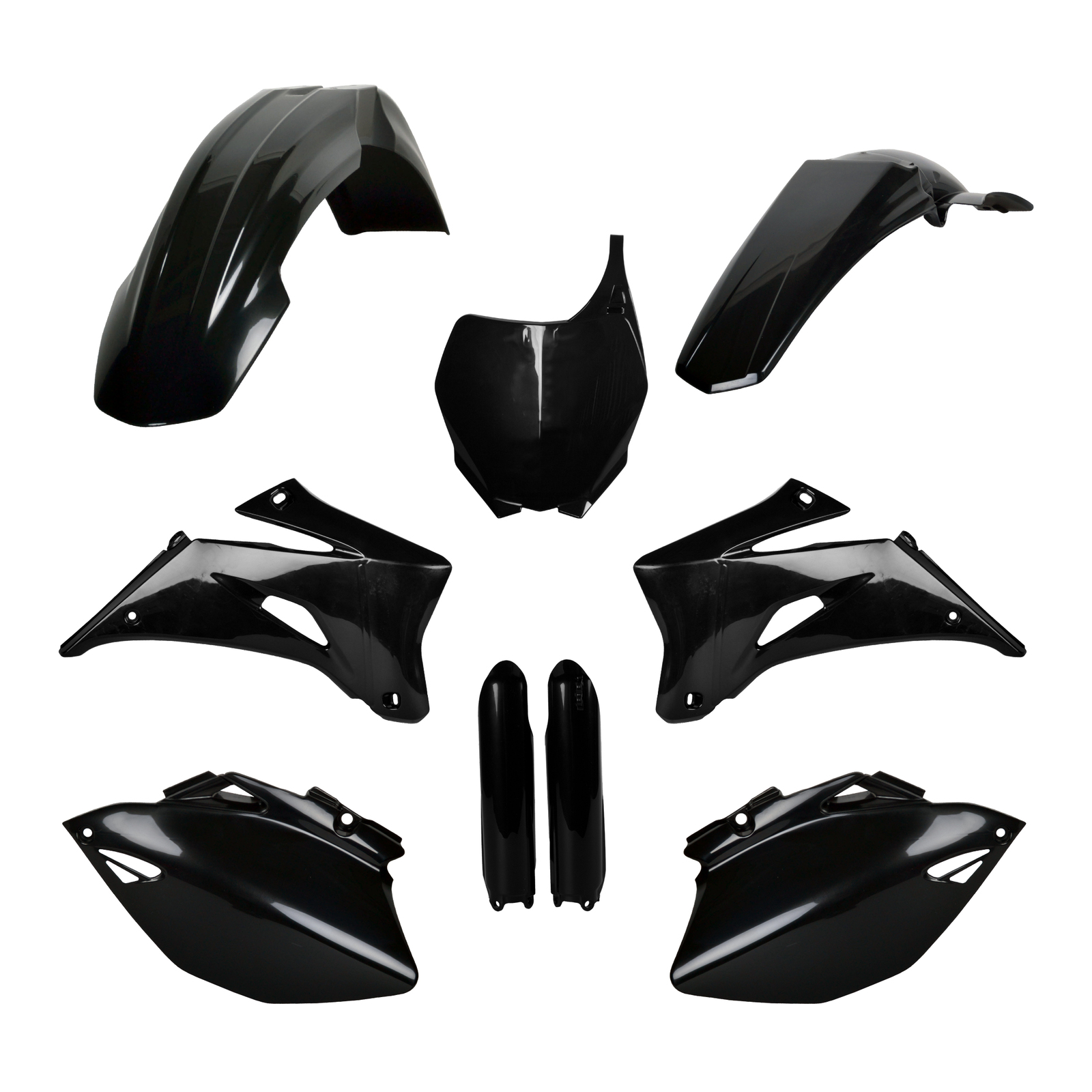 Polisport Full Kit Yamaha YZ250F/YZ450F ('08-'09) - Black - Image 1