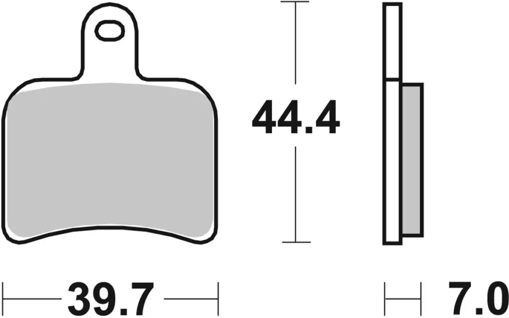 SBS 719RQ Rear Brake Pads