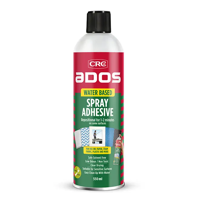 CRC Water Based Spray Adhesive 550ml pack 6                []