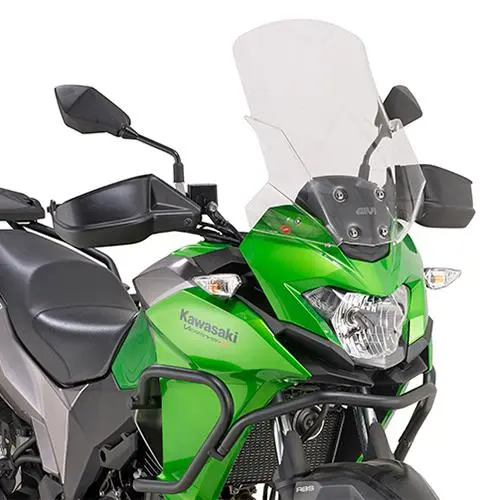 GIVI SCREEN KAWASAKI VERSYS X300 '17-> CLEAR 14cm TALLER