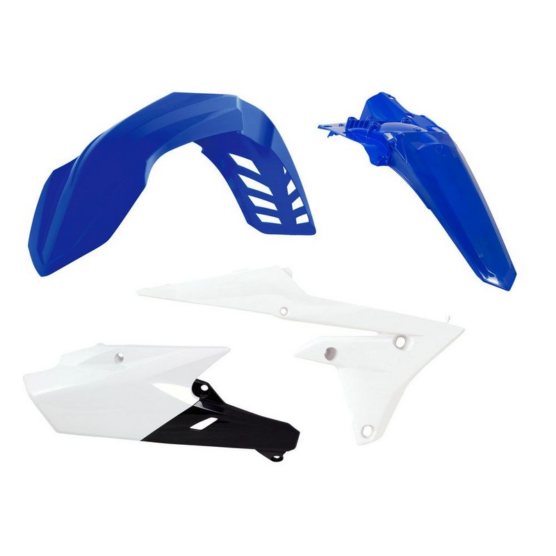 PLASTICS KIT RTECH W/ FRONT & REAR FENDERS SIDEPANELS & RADIATOR SHROUDS YAMAHA WR250F WR450F - Image 1