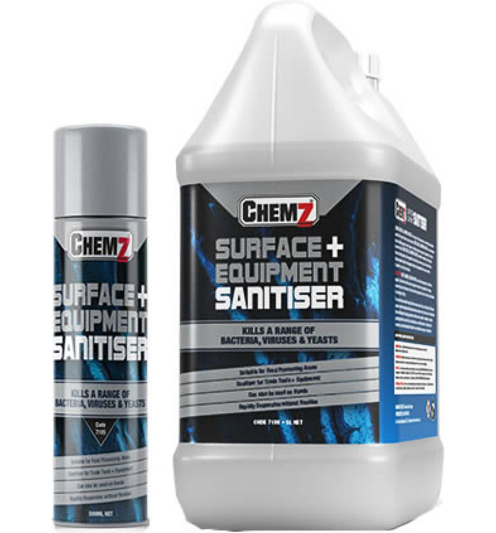 Chemz Surface & Equipment Sanitiser Ethanol based (500 ml) - Image 1
