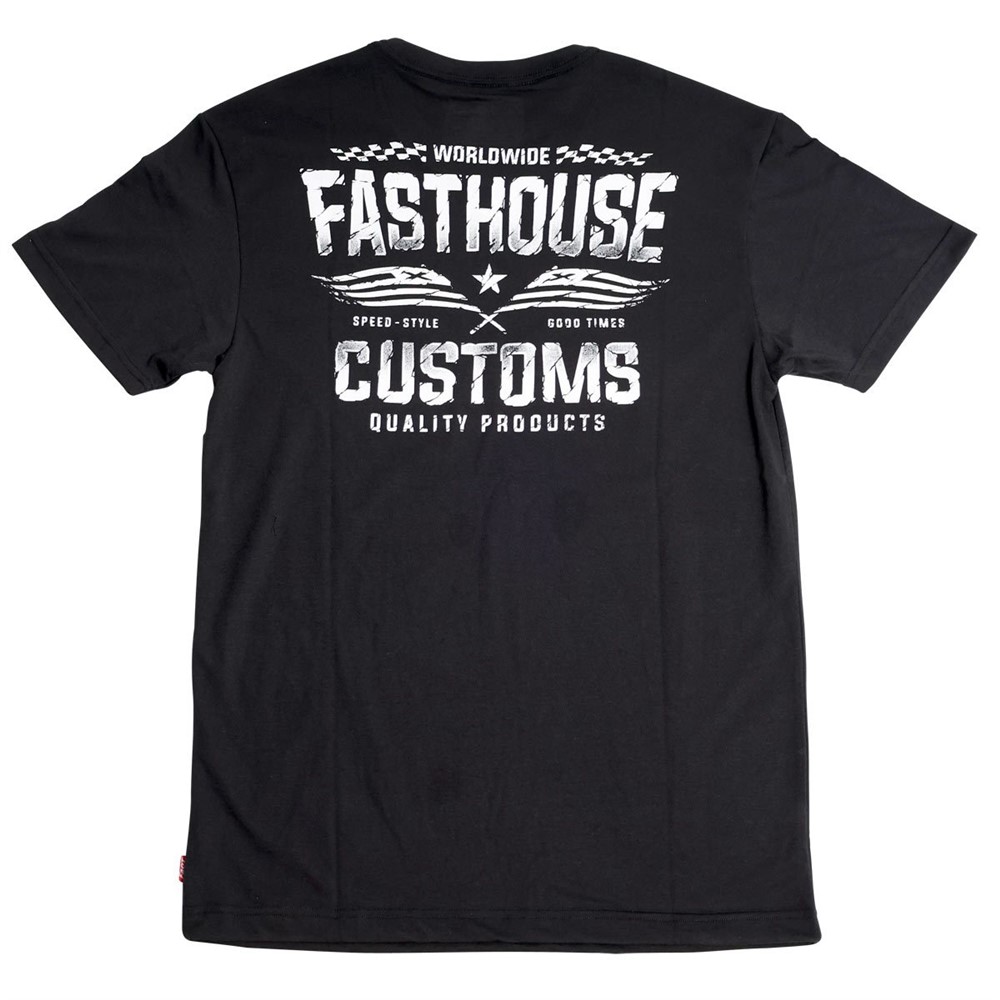 Fasthouse Tremor Tech Tee Black - Image 2