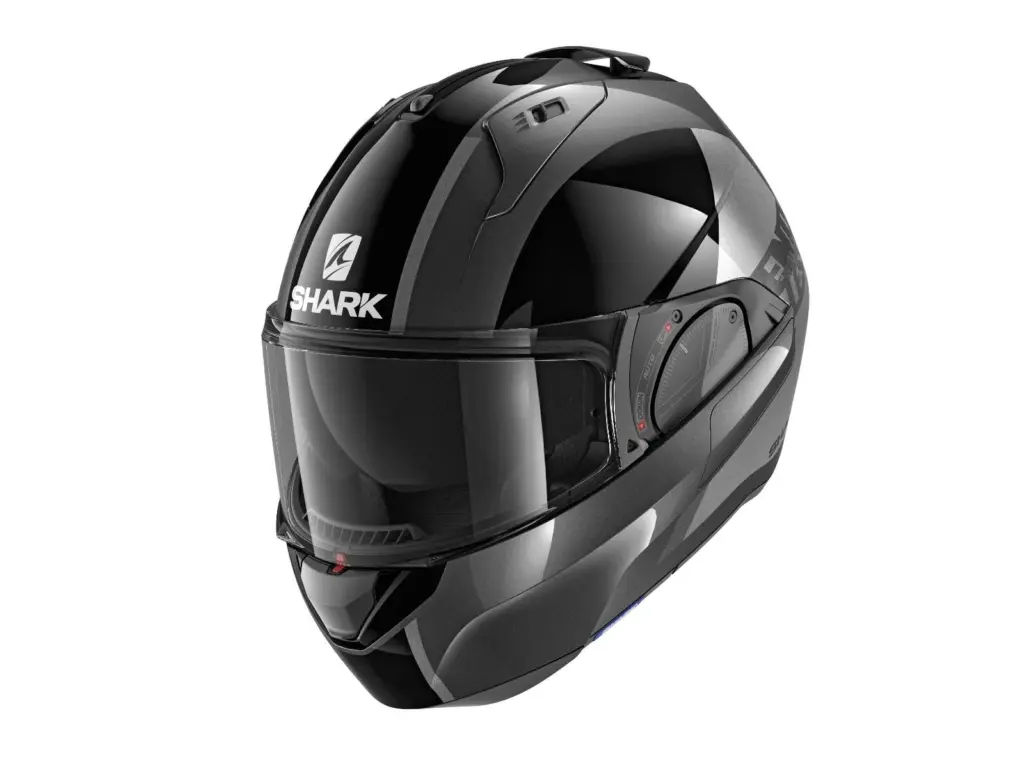 Shark Evo ES Endless Flip Front Helmet Anth/Black