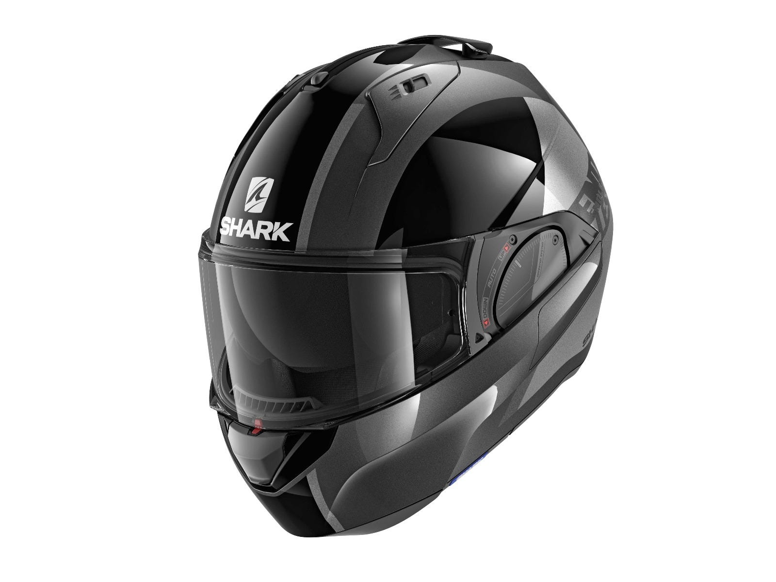 Shark Evo ES Endless Flip Front Helmet Anth/Black - Image 1