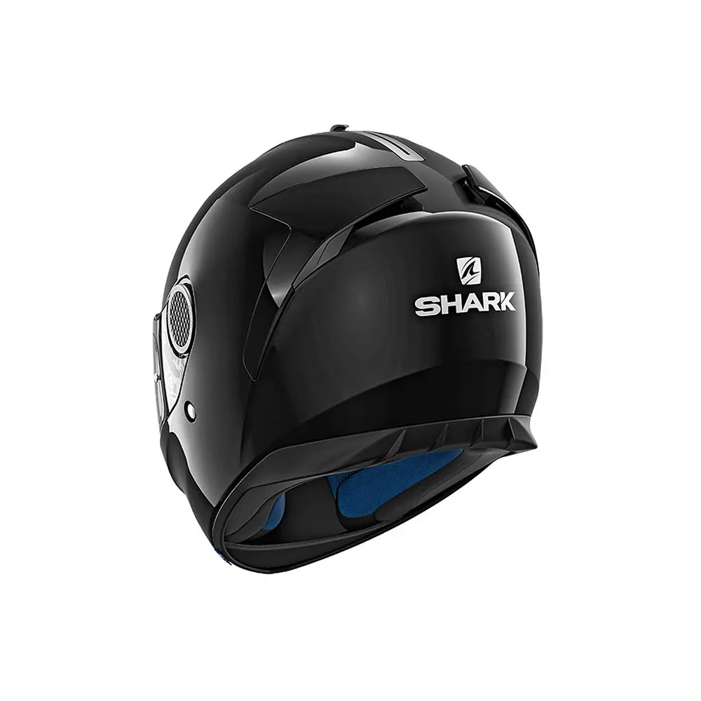 Shark Spartan Road Helmet Blank Black