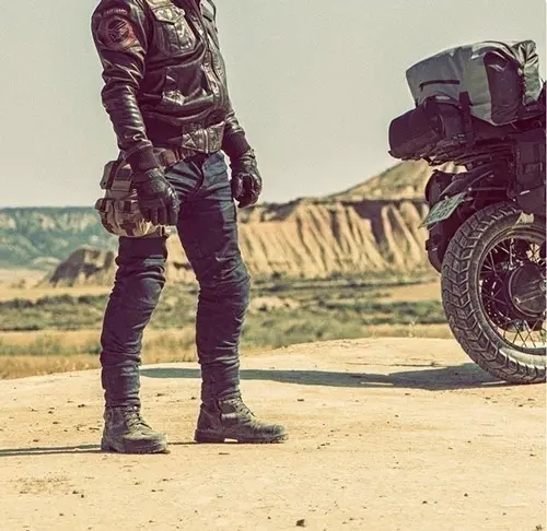 Stylmartin Rocket Cafe Racer Road Boots Black