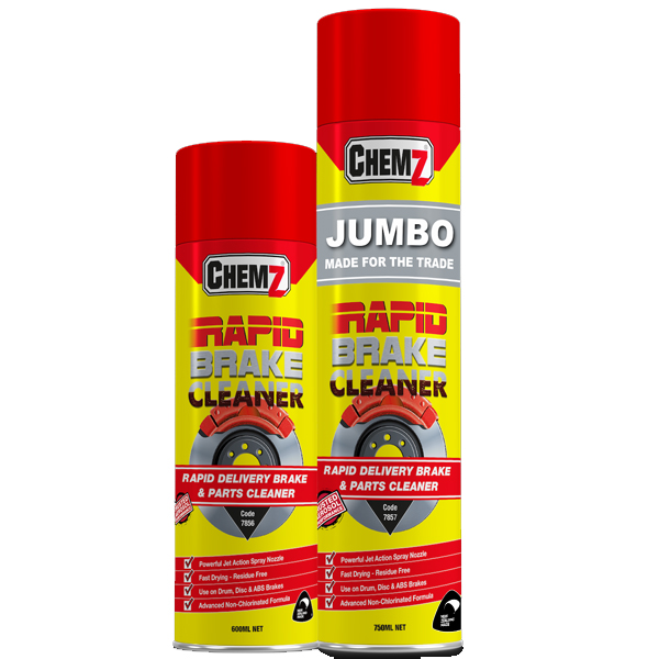 Chemz Z7 BrakeClean - Rapid 750ml - Image 1