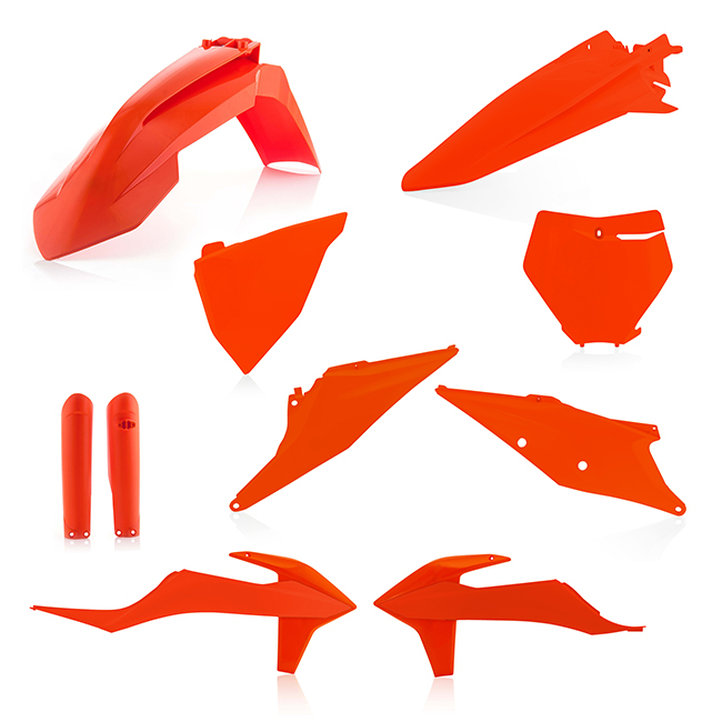 Full Plastic Kit KTM SX/SXF 2019-21 Orange [A] - Image 1