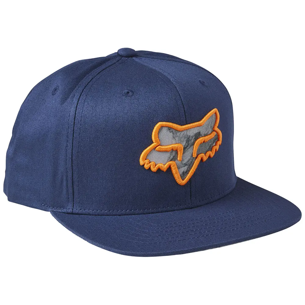 Fox Karrera Snapback Hat Dark Indigo