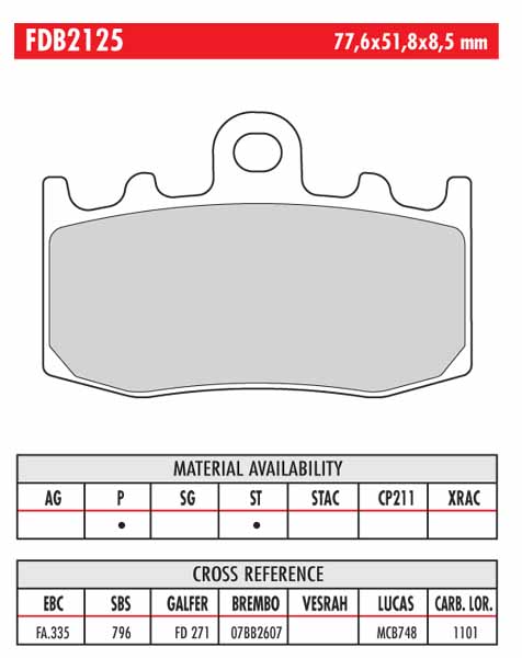 FERODO BRAKE BPADS - Image 106