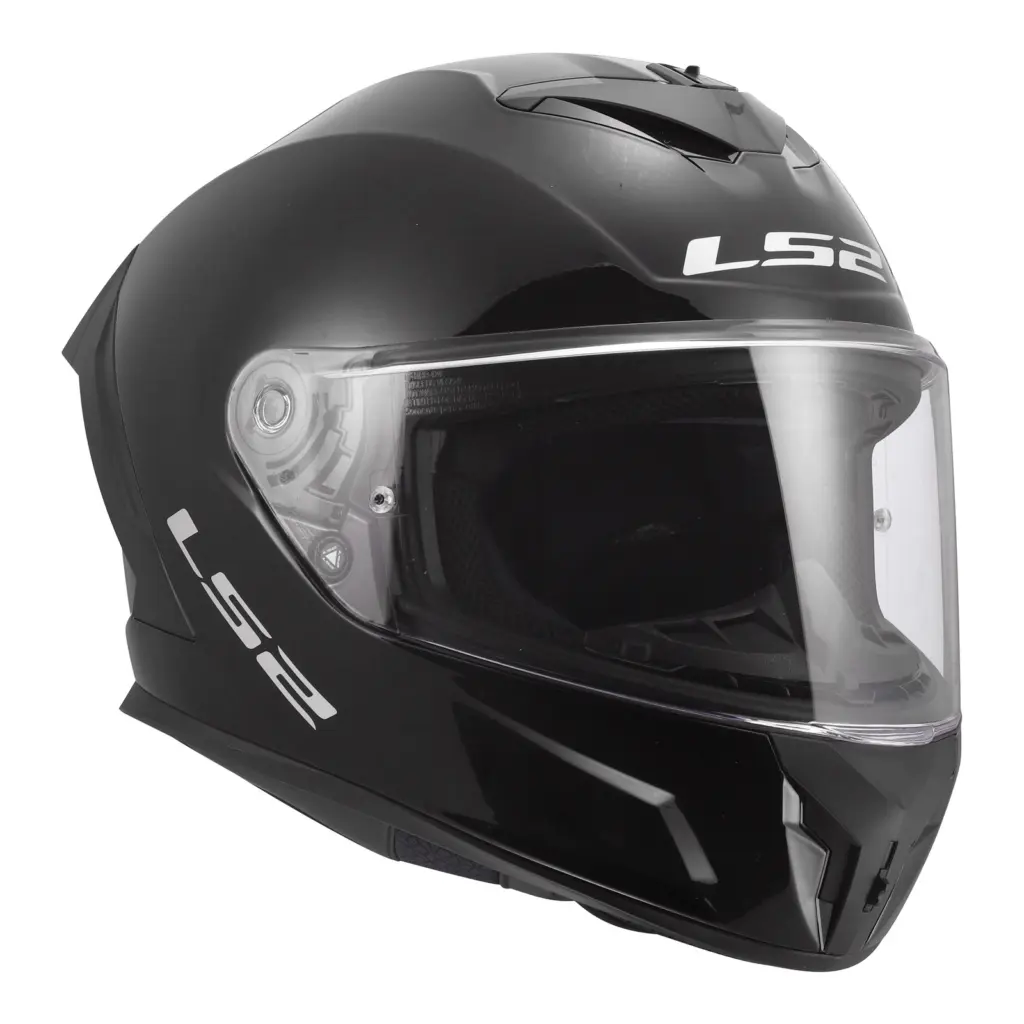 LS2 FF820 Rapid III Solid Road Helmet Gloss Black