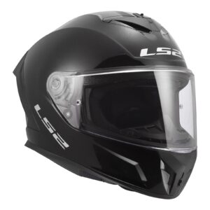 LS2 FF820 Rapid III Solid Road Helmet Gloss Black - Image 2