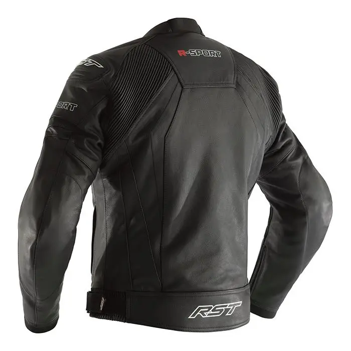 RST R-SPORT CE LEATHER JACKET [BLACK] 50 3XL