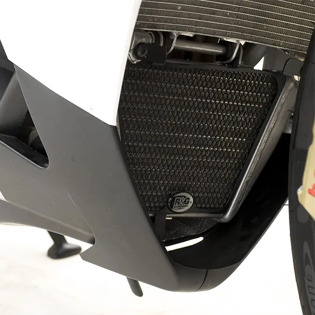 Oil Cooler Guard Ducati Red R&G                            []