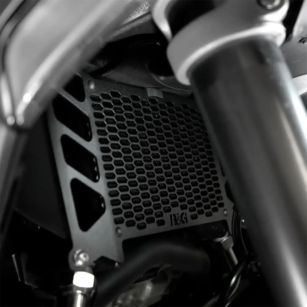 PRO Radiator & PRO Oil Coller Guard set for Ducati Multistrada V4/V4S/ V4 Sport 21- Black R&G