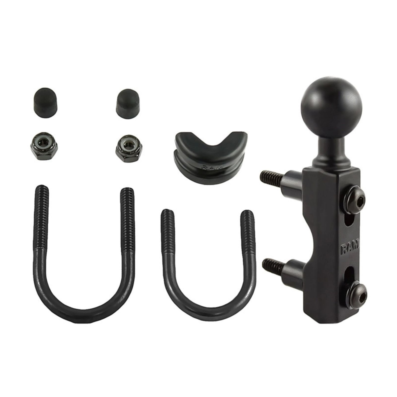 Ram Motorcycle Brake/Clutch Reservoir & Handlebar Ball Base - Image 1