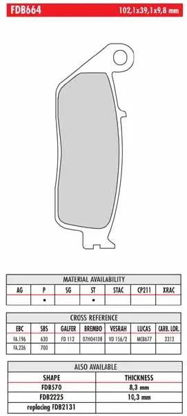 FERODO BRAKE PADS