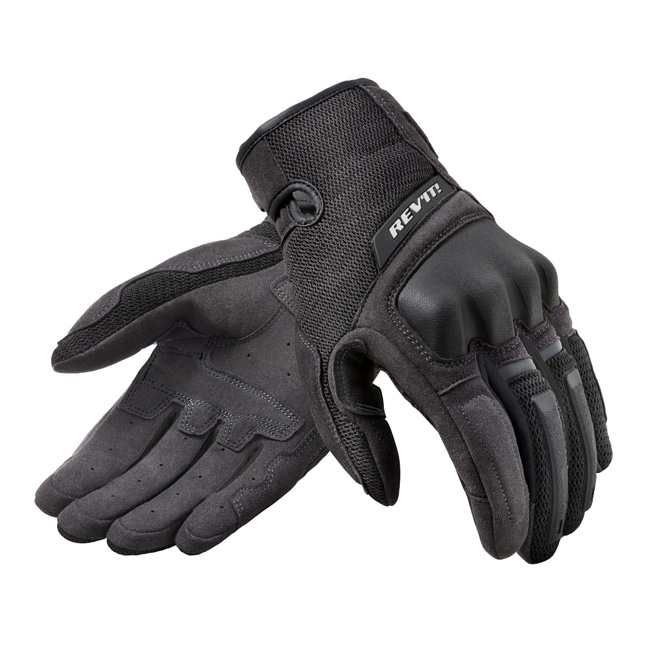 Rev'It Volcano Black Adventure Gloves - Image 1