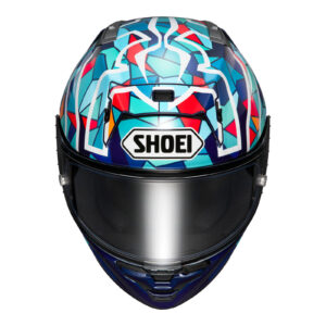 Shoei X-SPR Pro Road Helmet Marquez Dazzle TC10 - Image 3