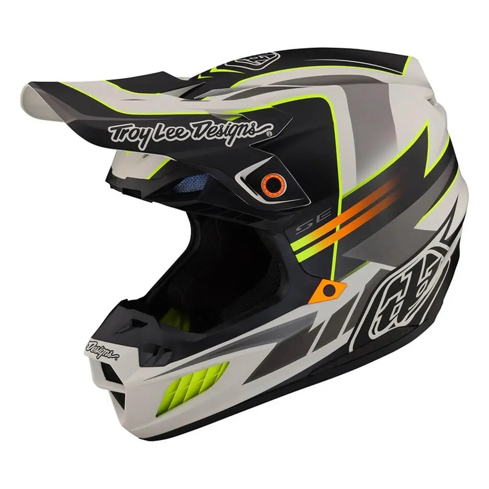Troy Lee Designs SE5 ECE Composite Saber Motocross Helmet Fog