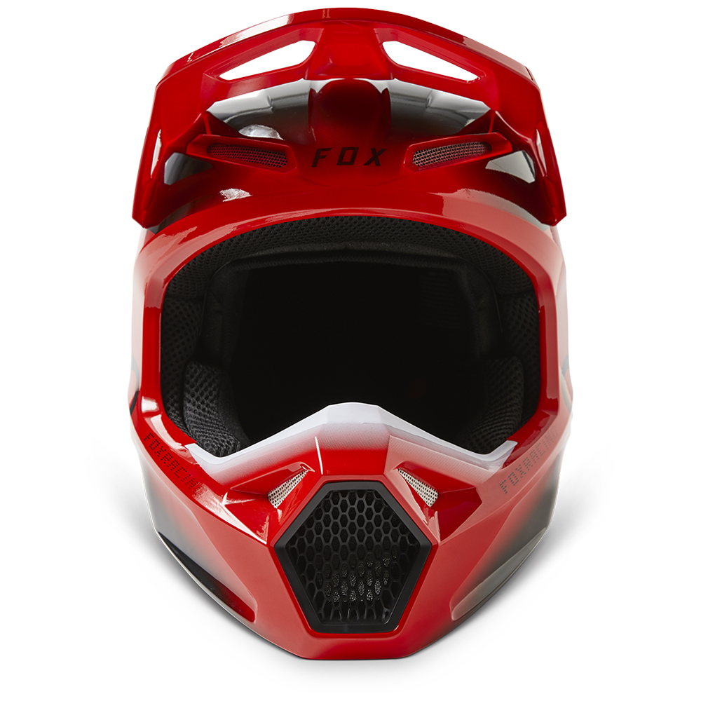 Fox TOXSYK MIPS ECE Motocross Helmet Youth Flo Red - Image 5