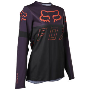 Fox Legion LT Womens Black Motocross Jersey - Image 1