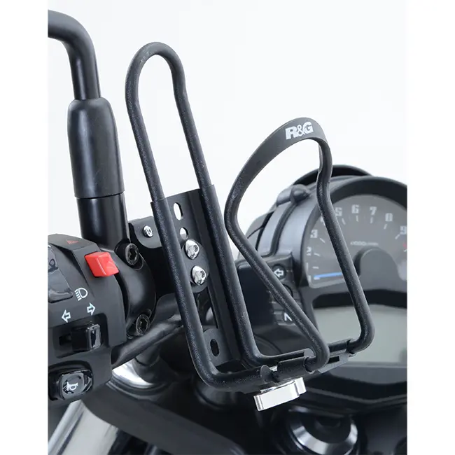 Fully adjustable Bottle Cage Black R&G                     []
