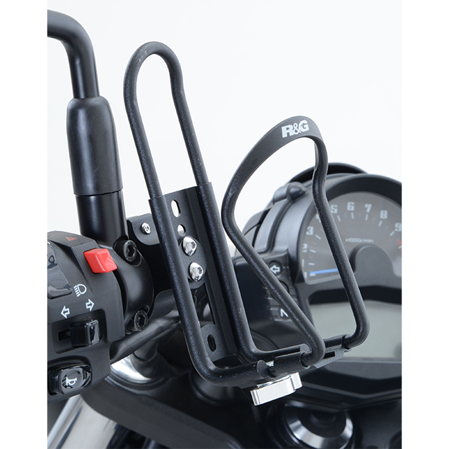 Fully adjustable Bottle Cage Black R&G                     [] - Image 1