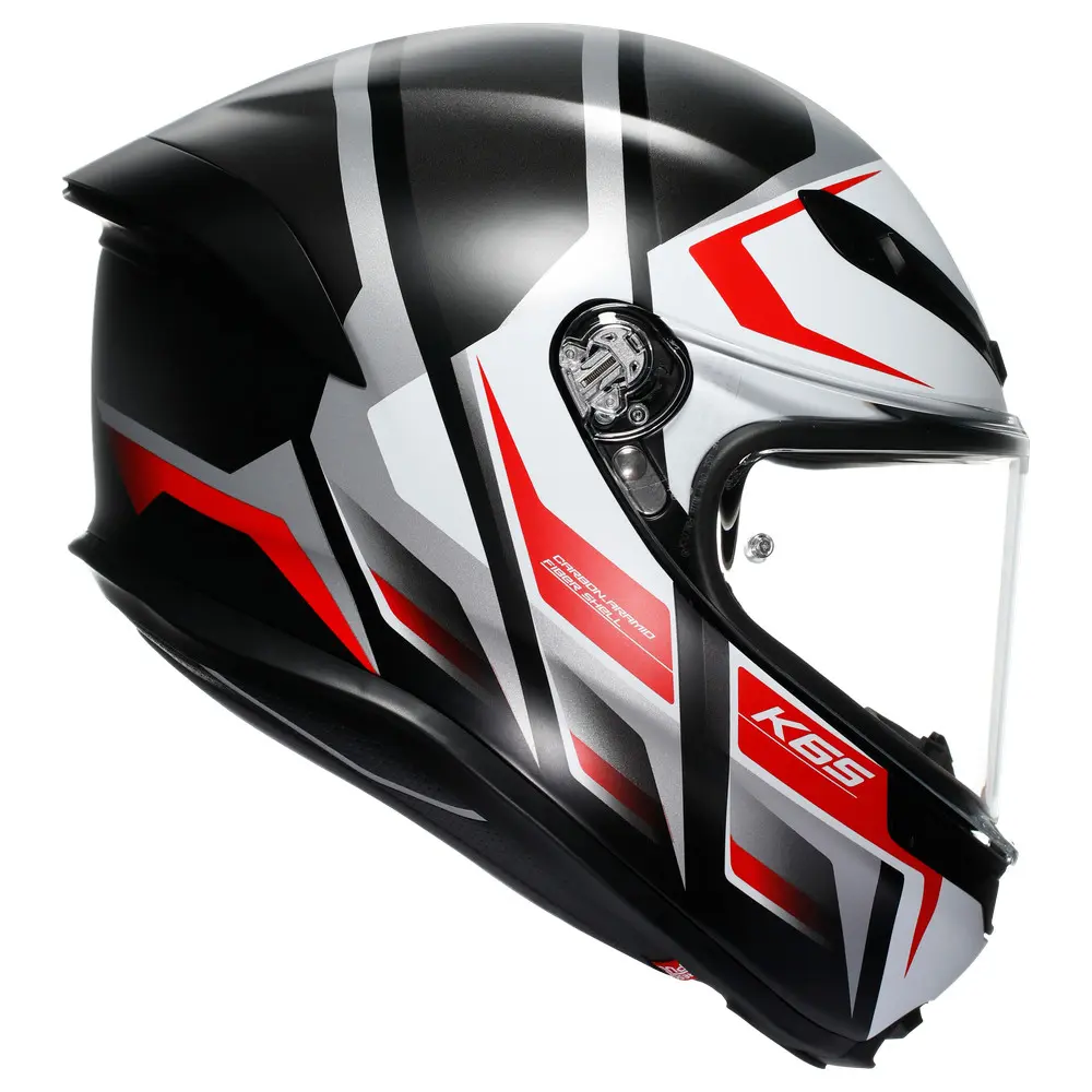 AGV K6 S [KARVE MATT BLACK/WHITE/RED] 56 S