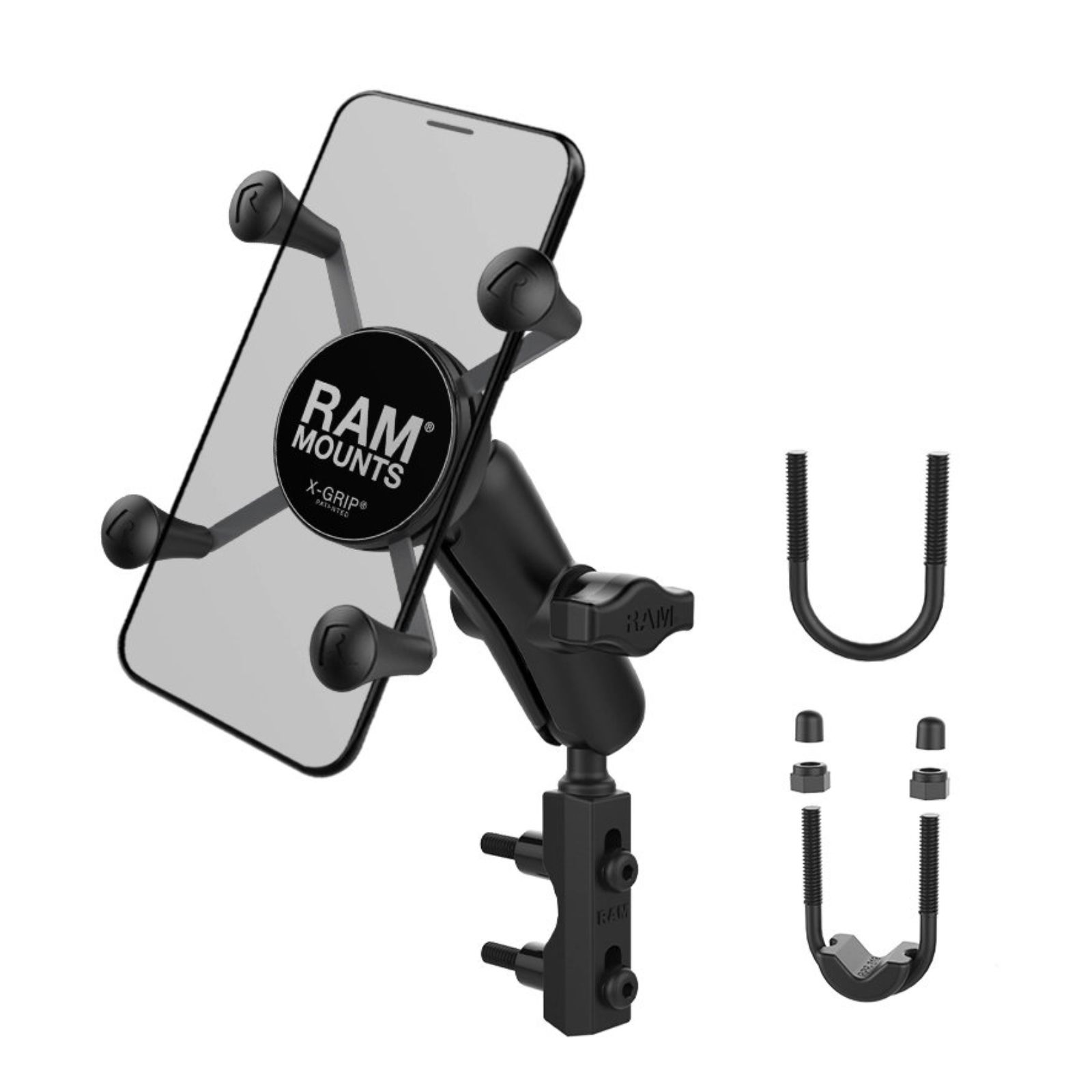 Ram X-Grip Phone Mount W/M/C Brake/Clutch Reservoir Base - Image 1