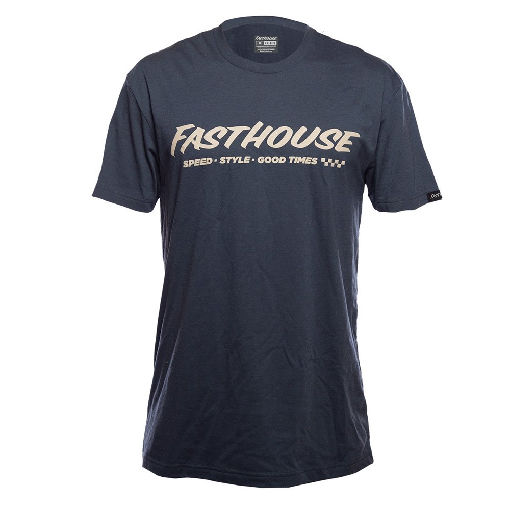 Fasthouse Prime Tech Tee Indigo - Image 1