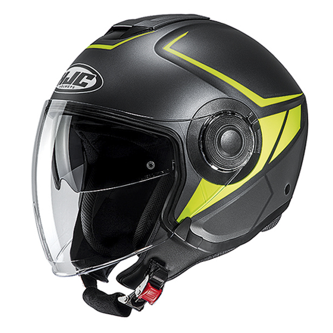 Road Helmet HJC i40 Camet MC4HSF Open Face - Image 1